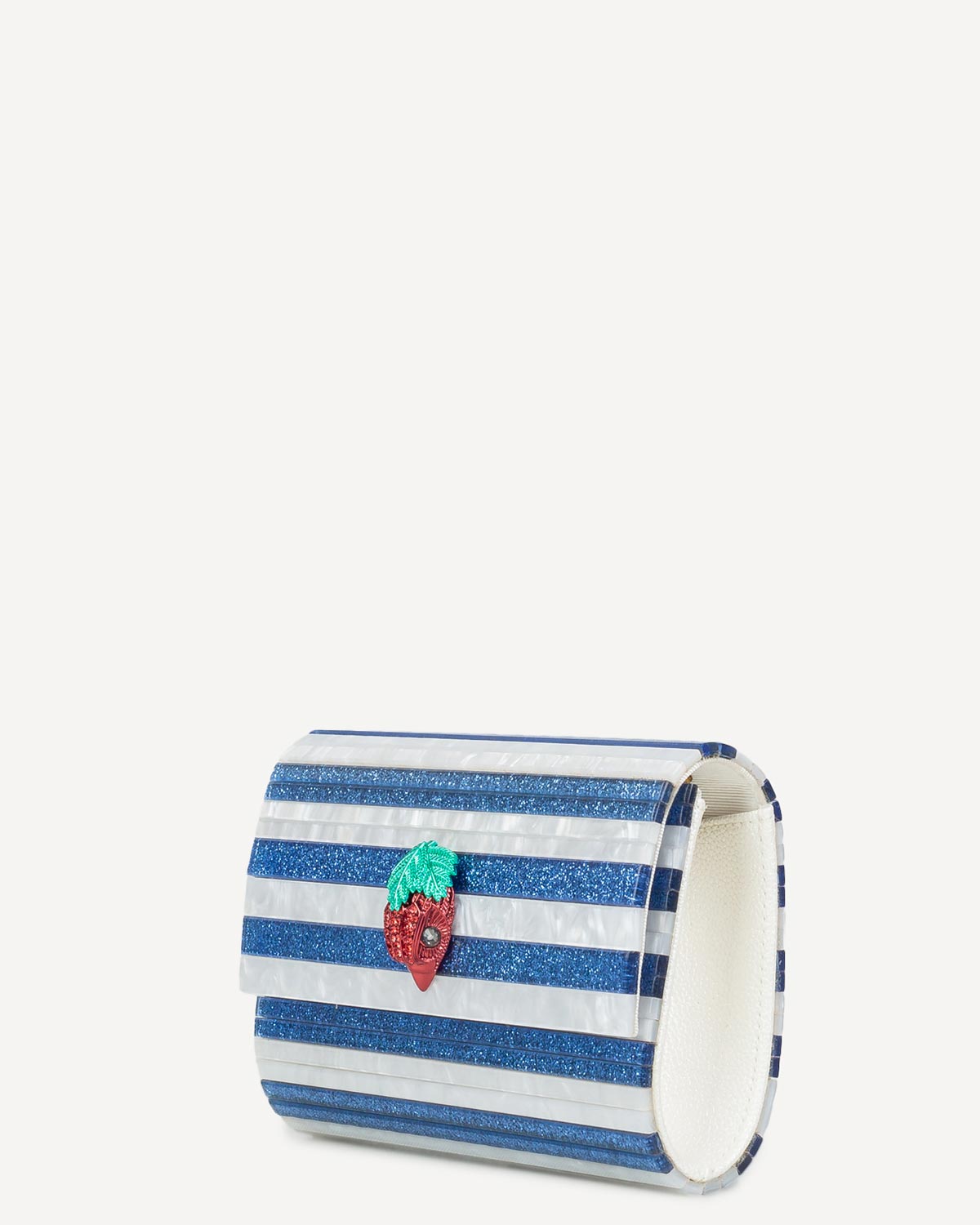 Γυναίκα - Clutch - Kurt Geiger Μπλε-Λευκό