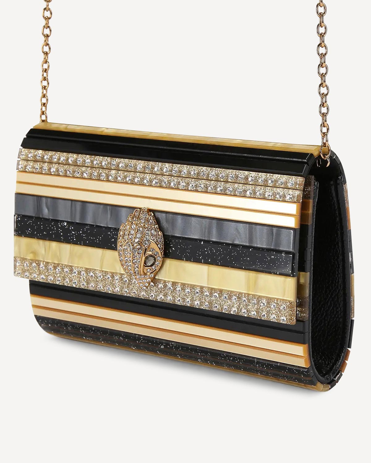 Γυναίκα - Clutch - Kurt Geiger Μαύρο