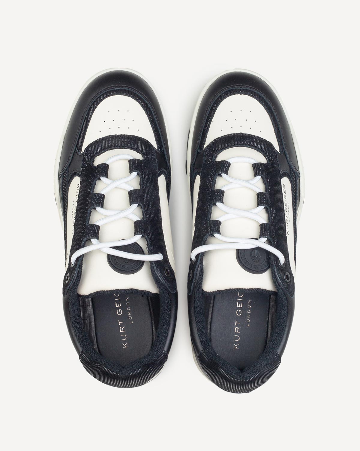 Άνδρας - Sneakers - Kurt Geiger Μαύρο-Λευκό