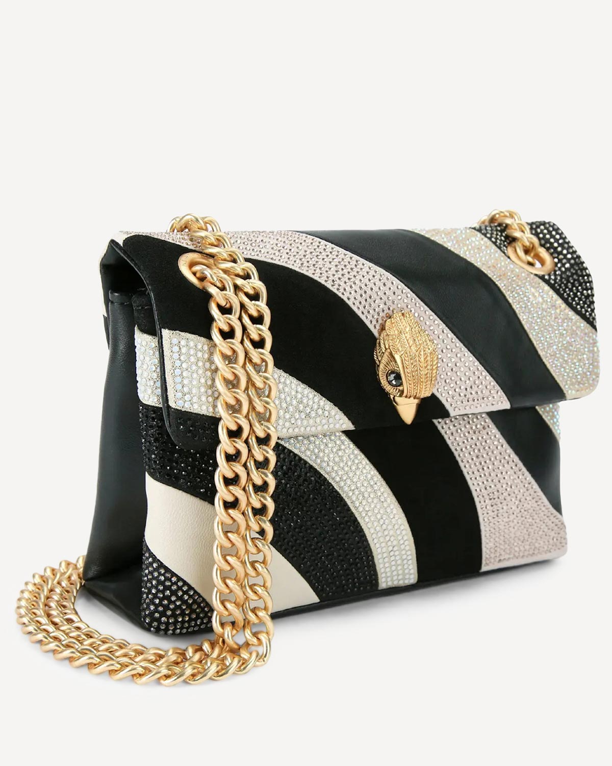 Γυναίκα - Shoulder Bags - Kurt Geiger Μαύρο-Λευκό