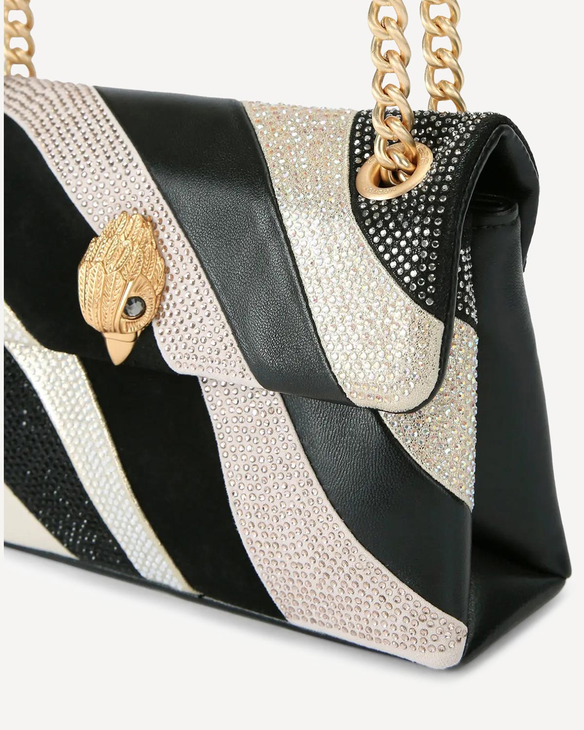 Γυναίκα - Shoulder Bags - Kurt Geiger Μαύρο-Λευκό