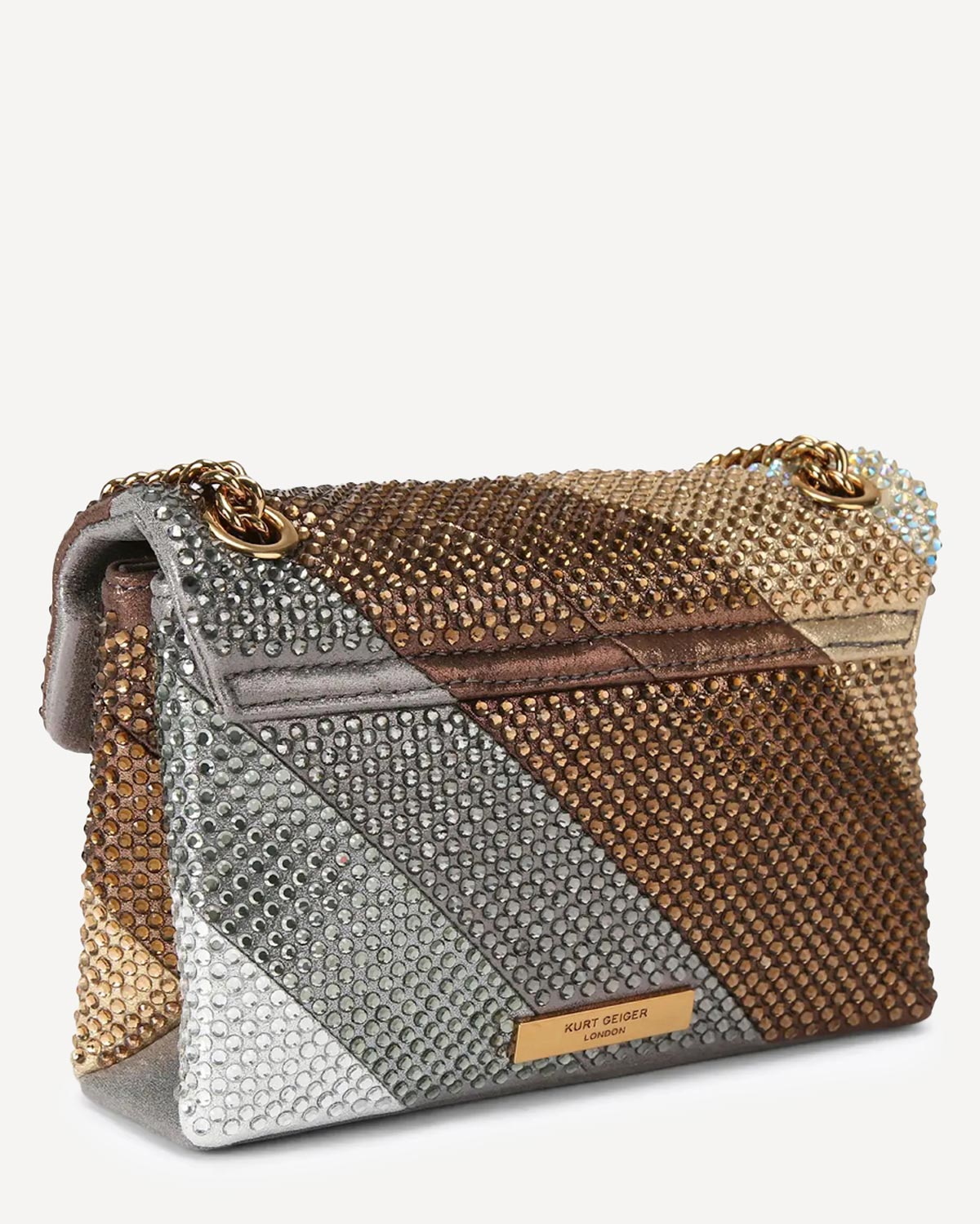 Γυναίκα - Shoulder Bags - Kurt Geiger Μεταλλικό