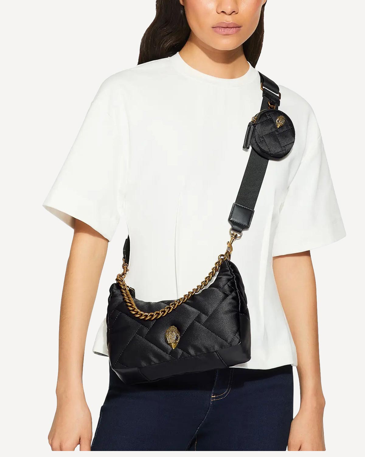 Γυναίκα - Χιαστί - Kurt Geiger Μαύρο