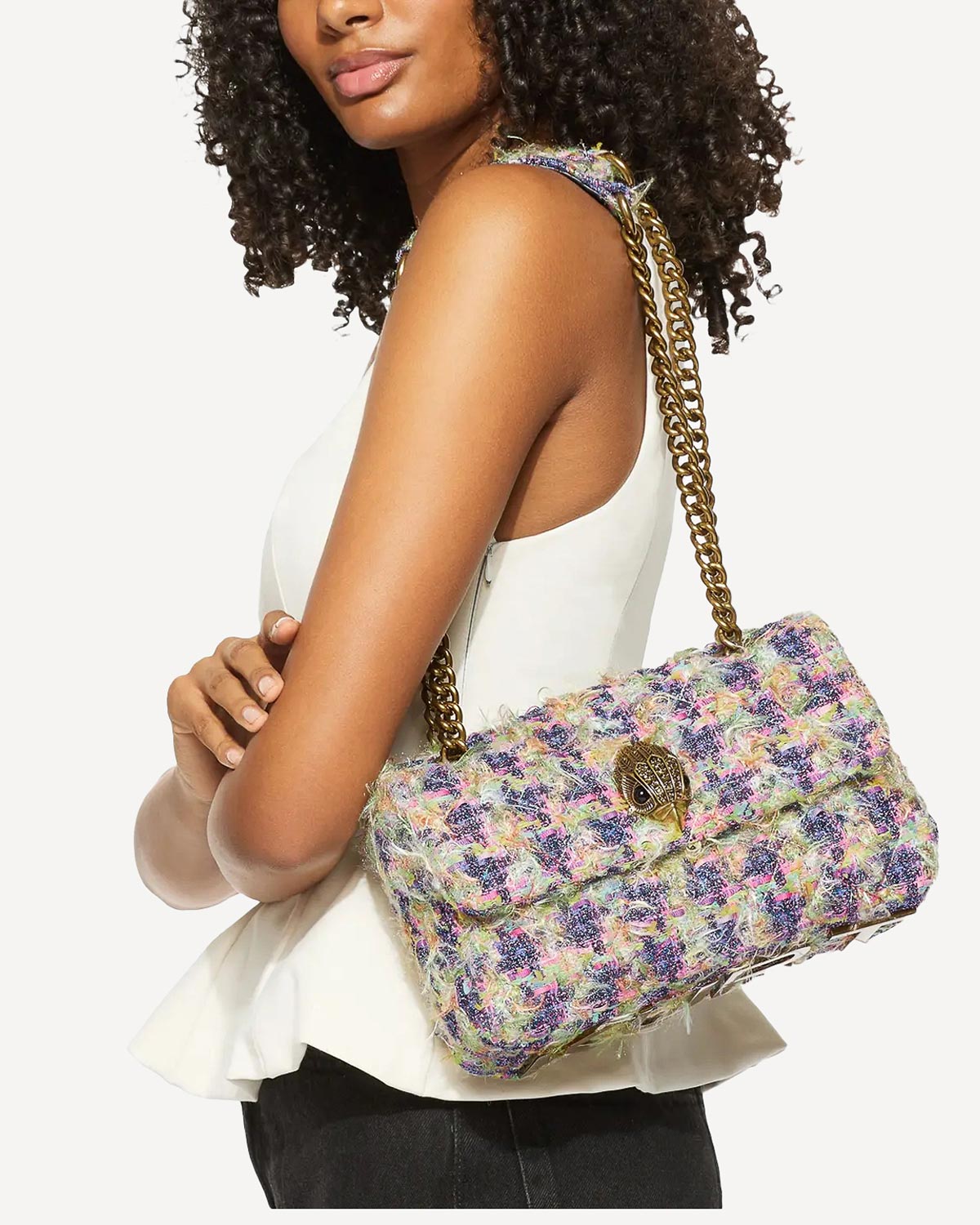 Γυναίκα - Shoulder Bags - Kurt Geiger Μώβ