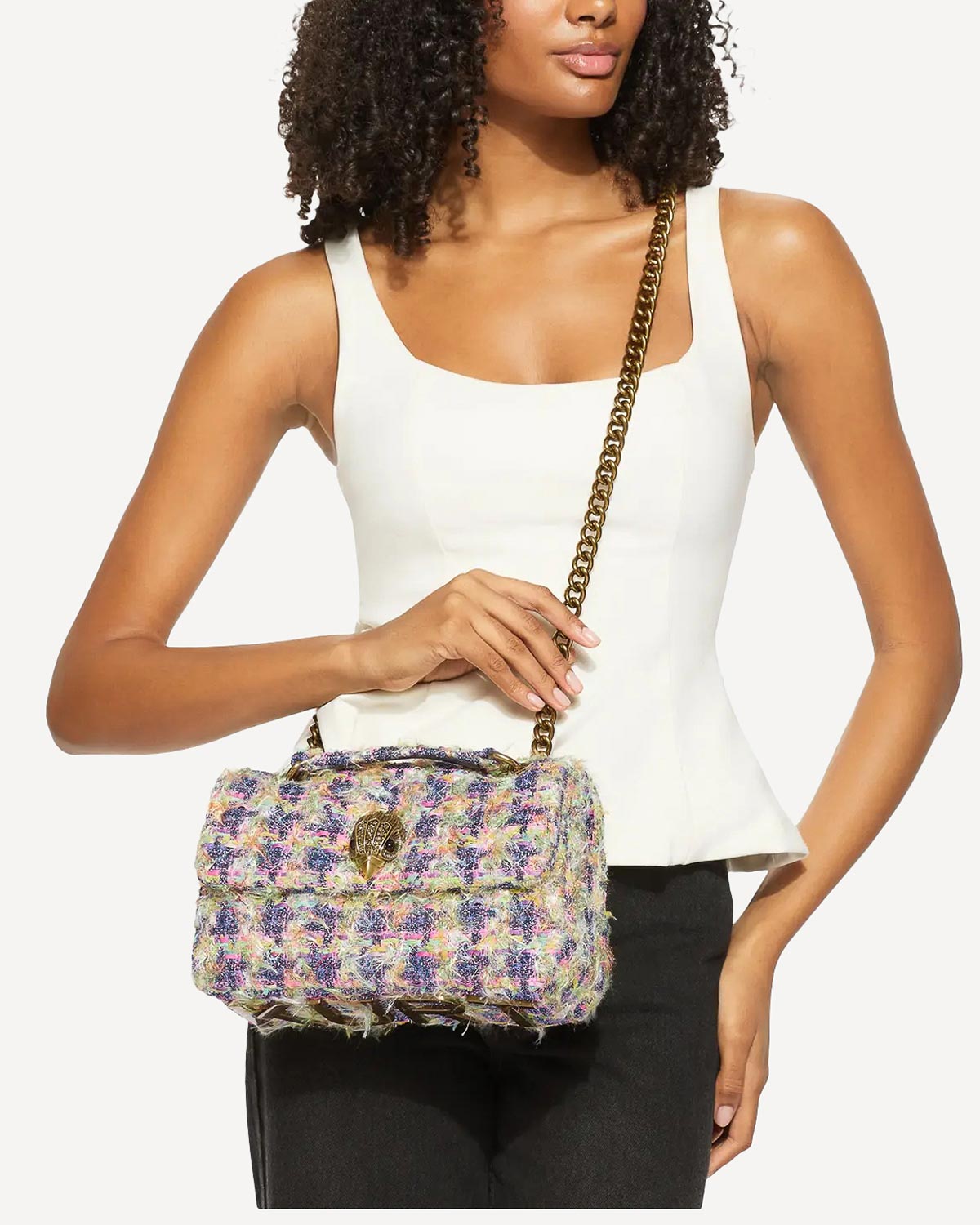 Γυναίκα - Shoulder Bags - Kurt Geiger Μώβ