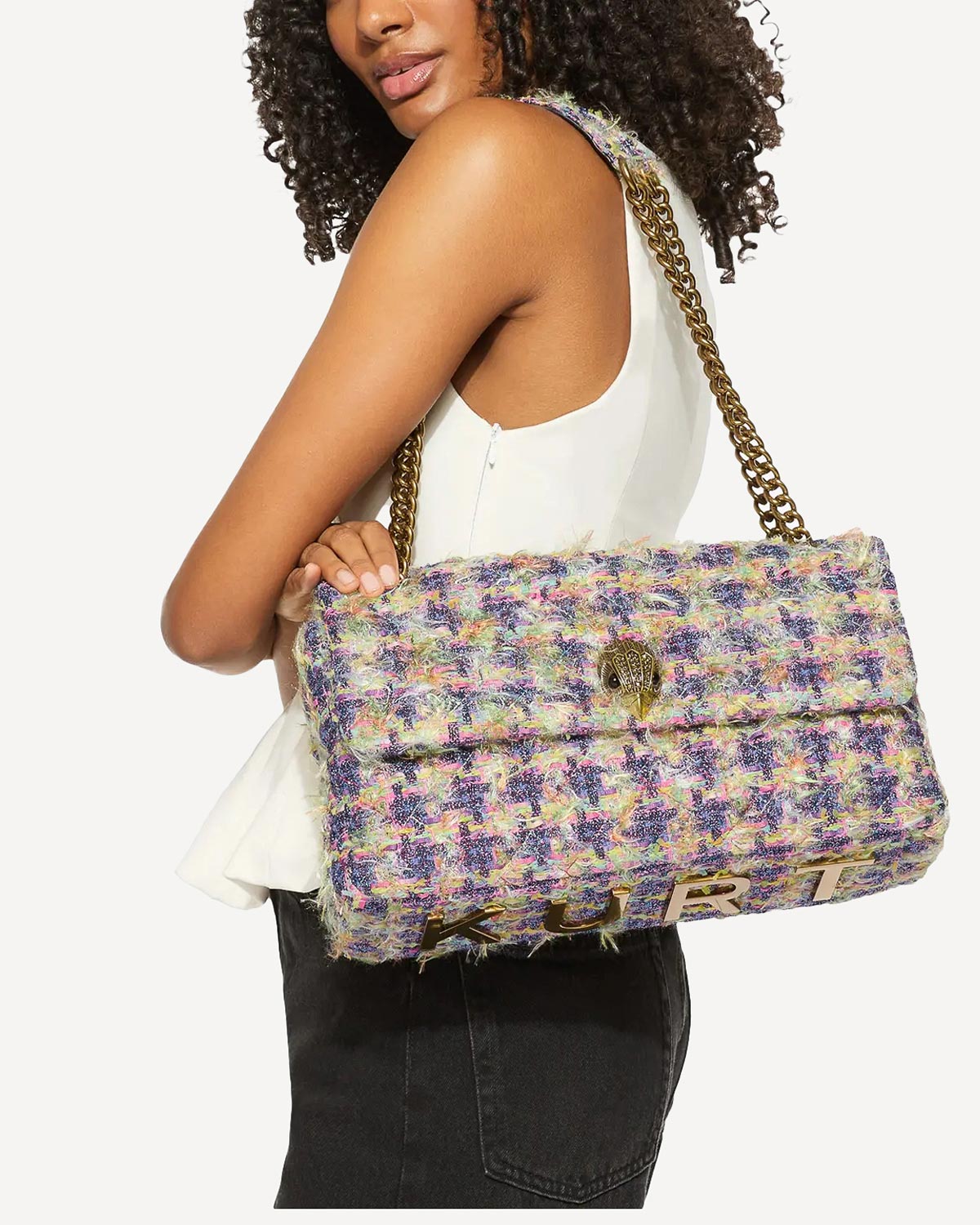 Γυναίκα - Shoulder Bags - Kurt Geiger Μώβ