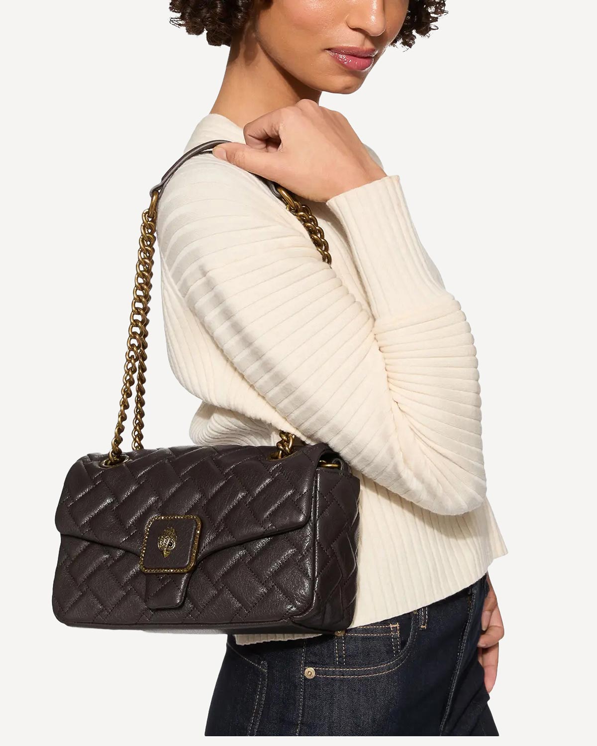 Γυναίκα - Shoulder Bags - Kurt Geiger Καφέ