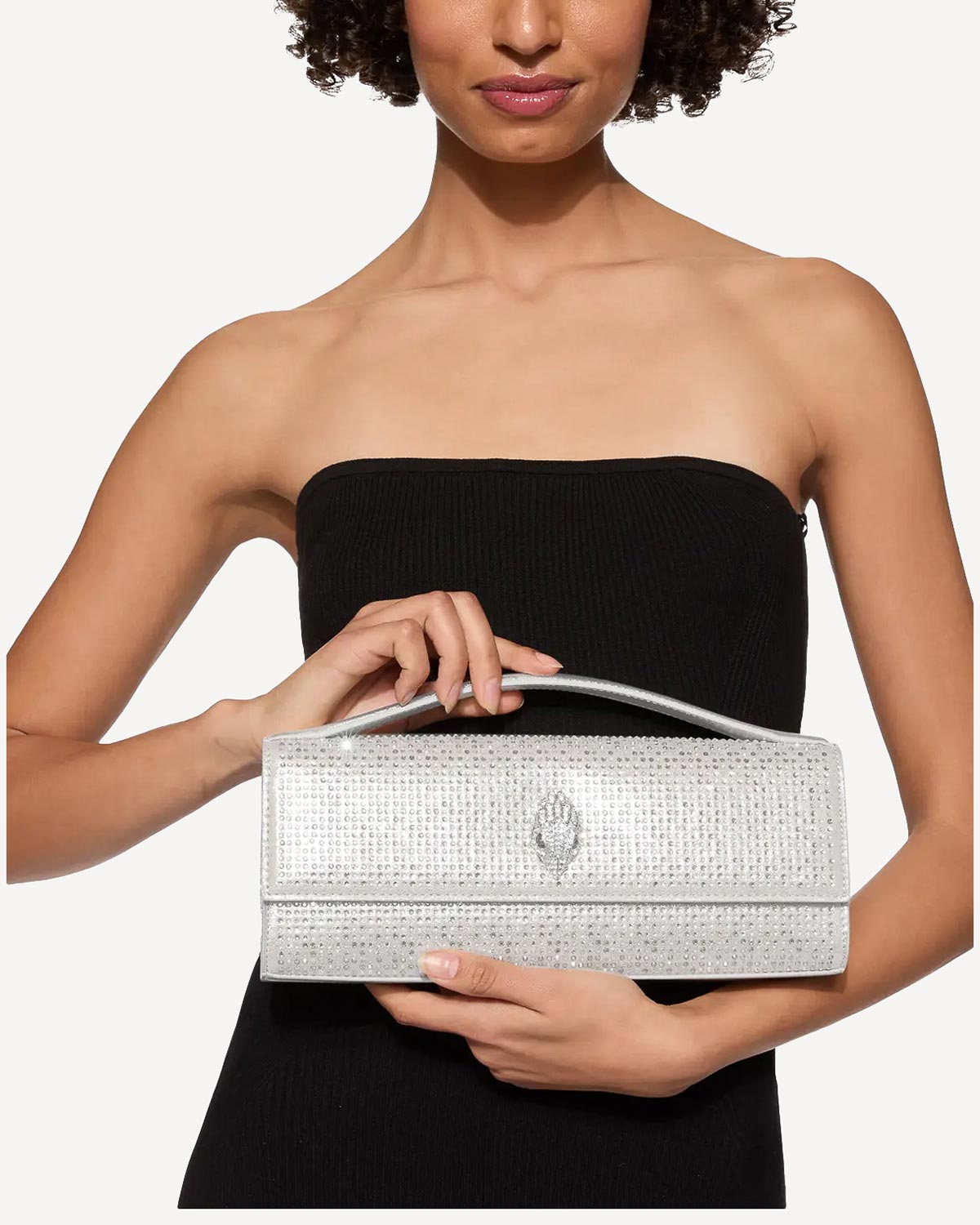 Γυναίκα - Shoulder Bags - Kurt Geiger Ασημί