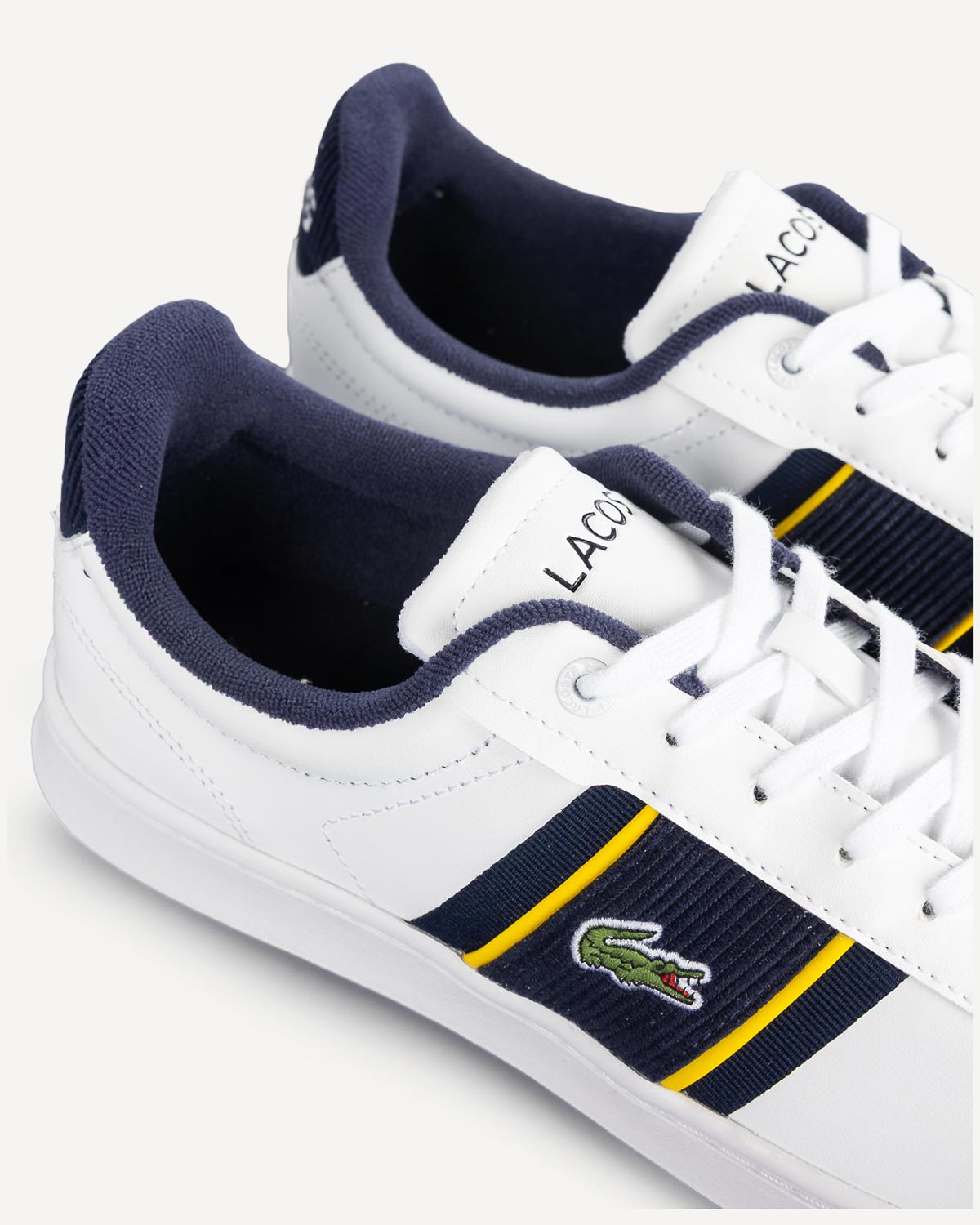 Άνδρας - Sneakers - Lacoste Λευκό-Μαύρο
