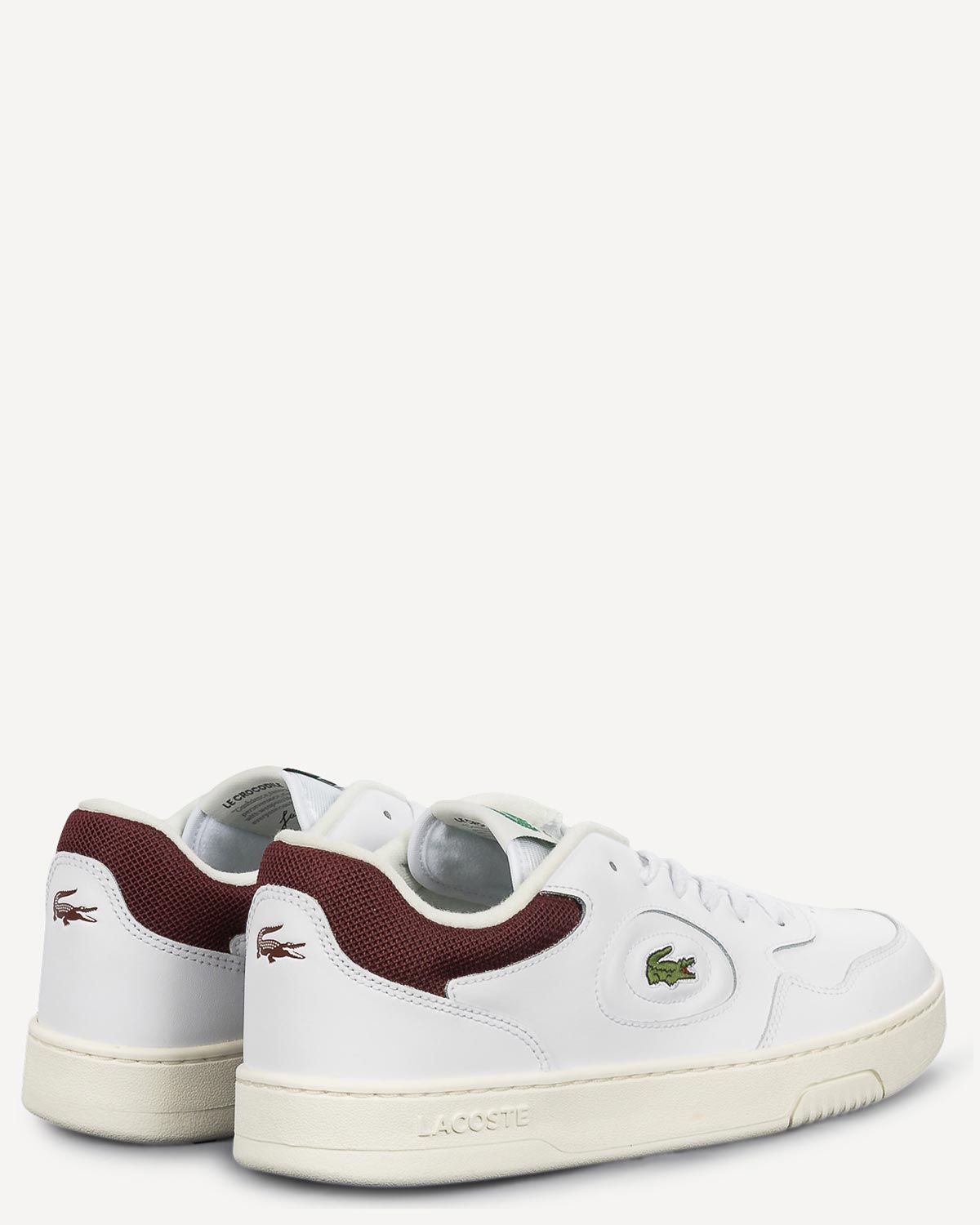 Άνδρας - Sneakers - Lacoste Λευκό-Μπορντώ