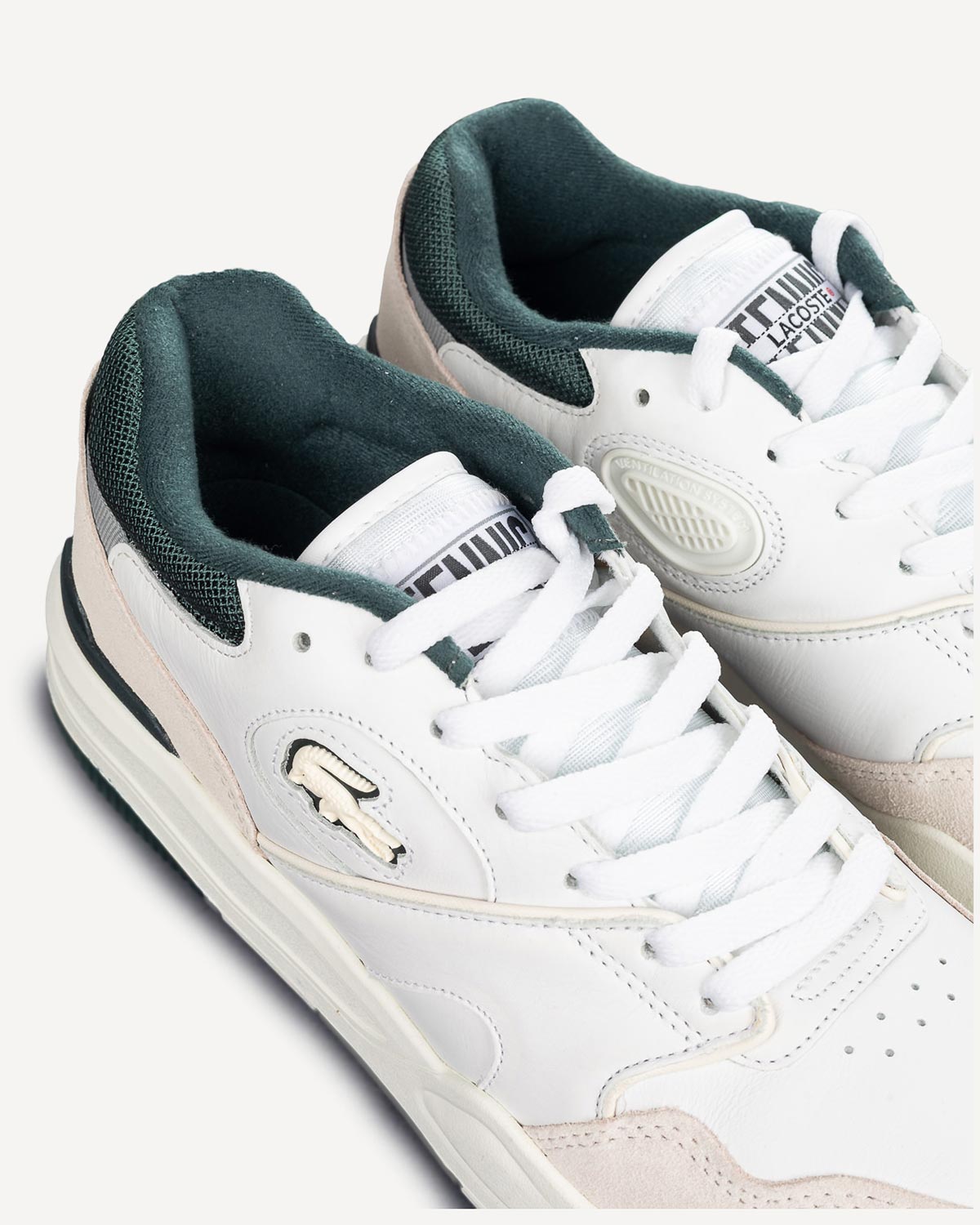 Άνδρας - Sneakers - Lacoste Λευκό-Πράσινο