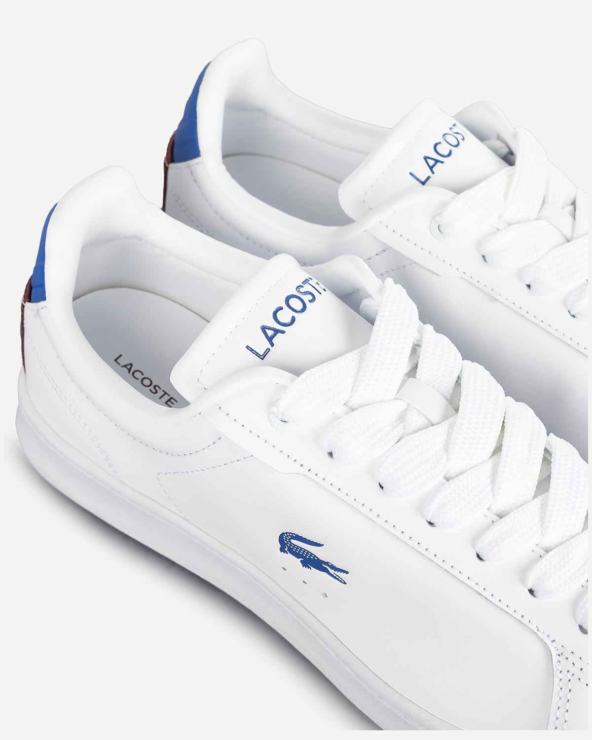 Άνδρας - Sneakers - Lacoste Λευκό-Μπλε