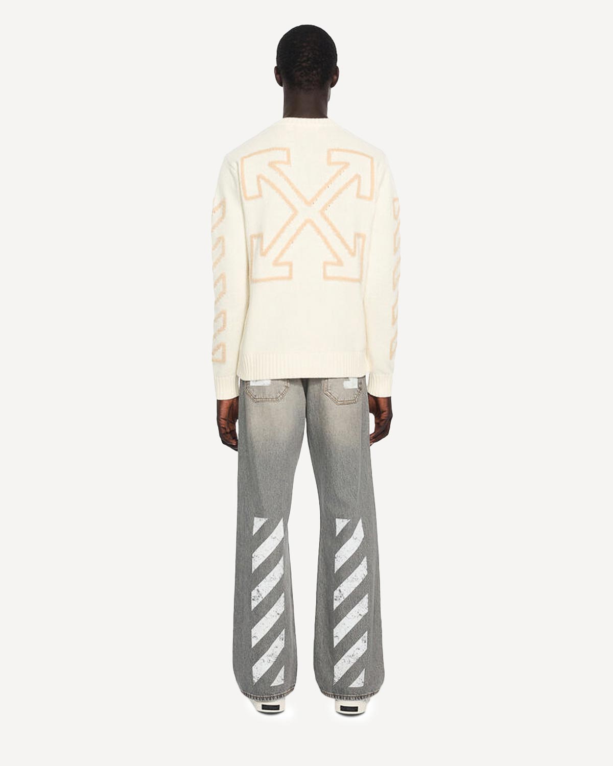 Άνδρας - Πουλόβερ - Off-White Μπεζ