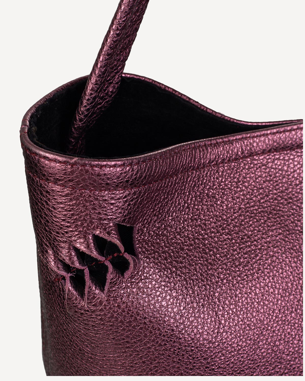 Γυναίκα - Shoulder Bags - Park House Μώβ Μεταλλικό