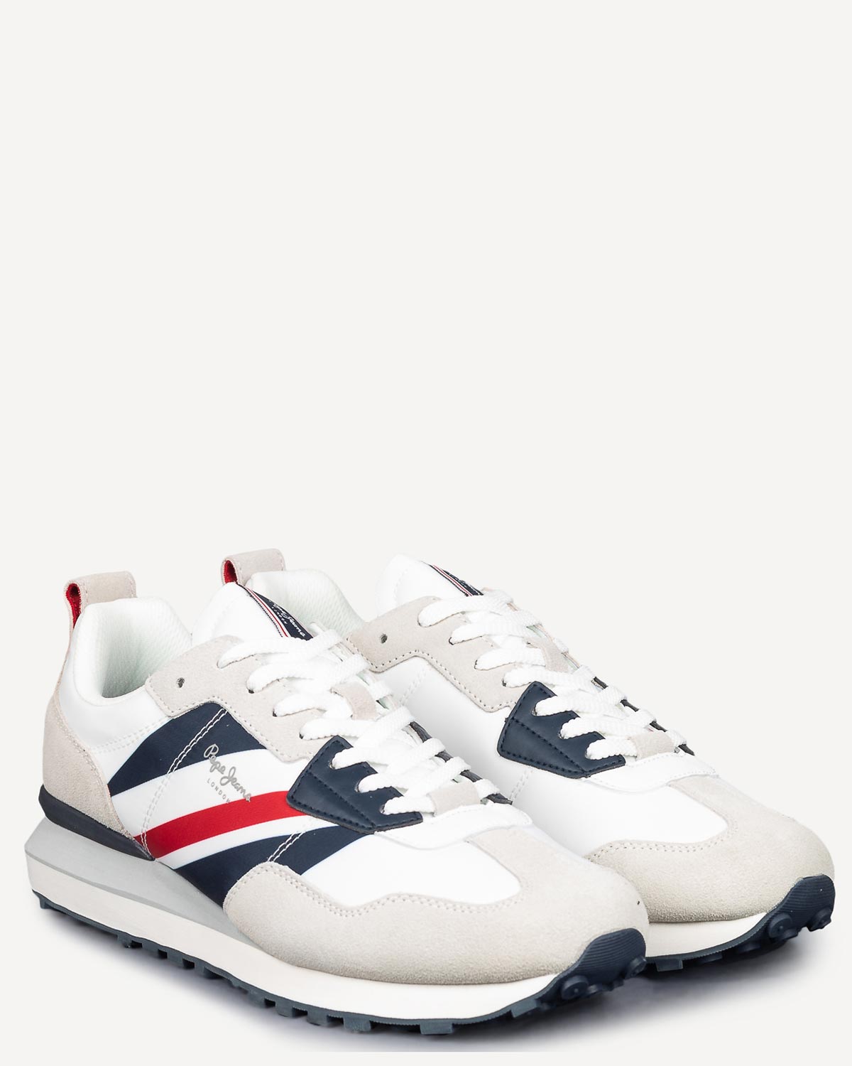 Άνδρας - Sneakers - Pepe Jeans Λευκό-Μπλε