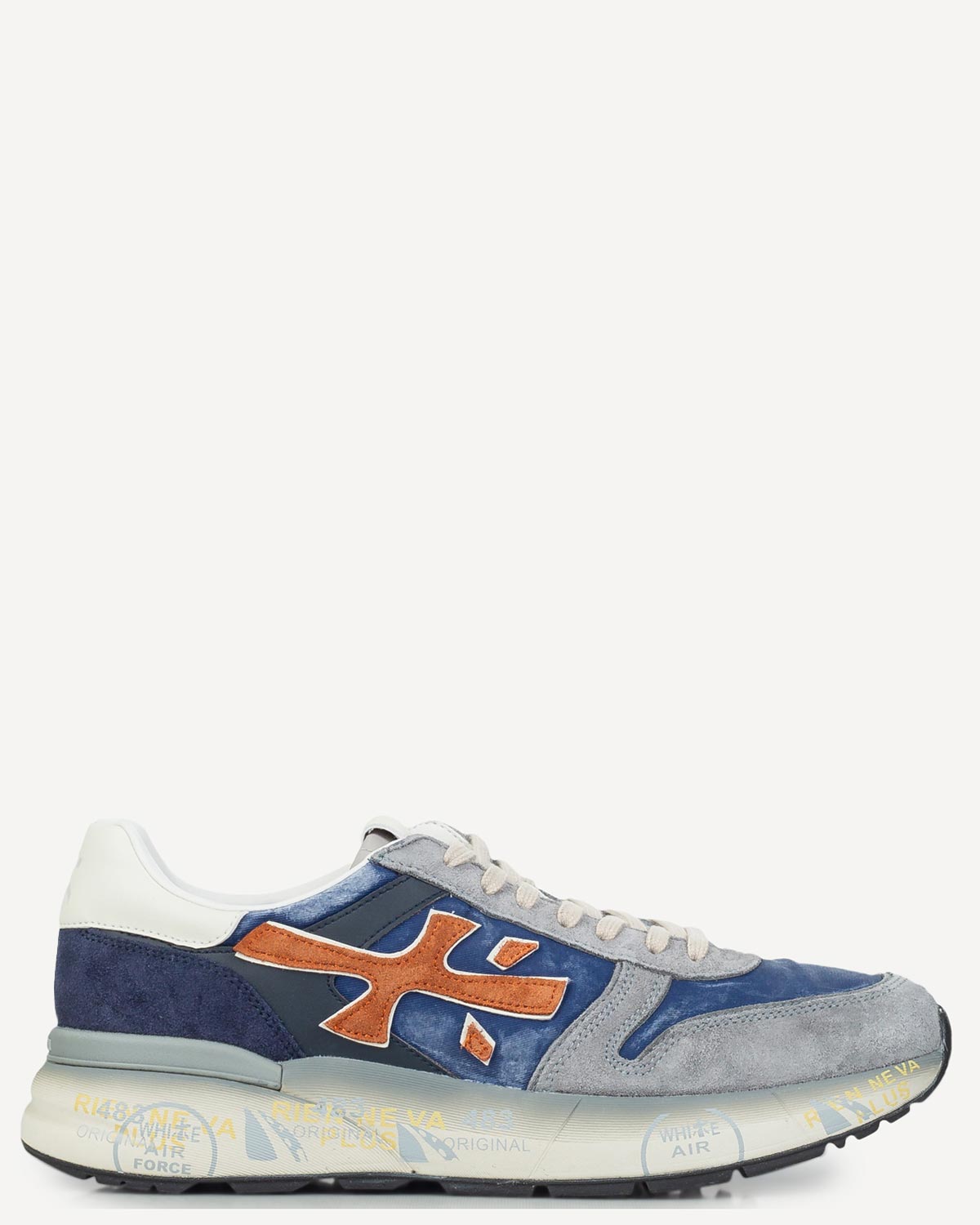 Άνδρας - Sneakers - Premiata Μπλε-Γκρι