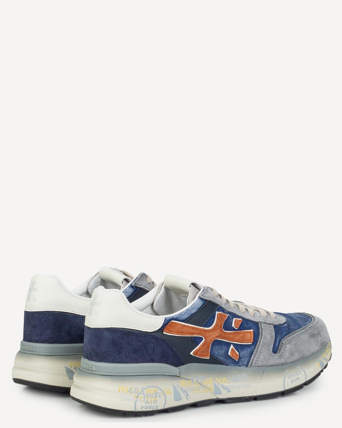 Άνδρας - Sneakers - Premiata Μπλε-Γκρι