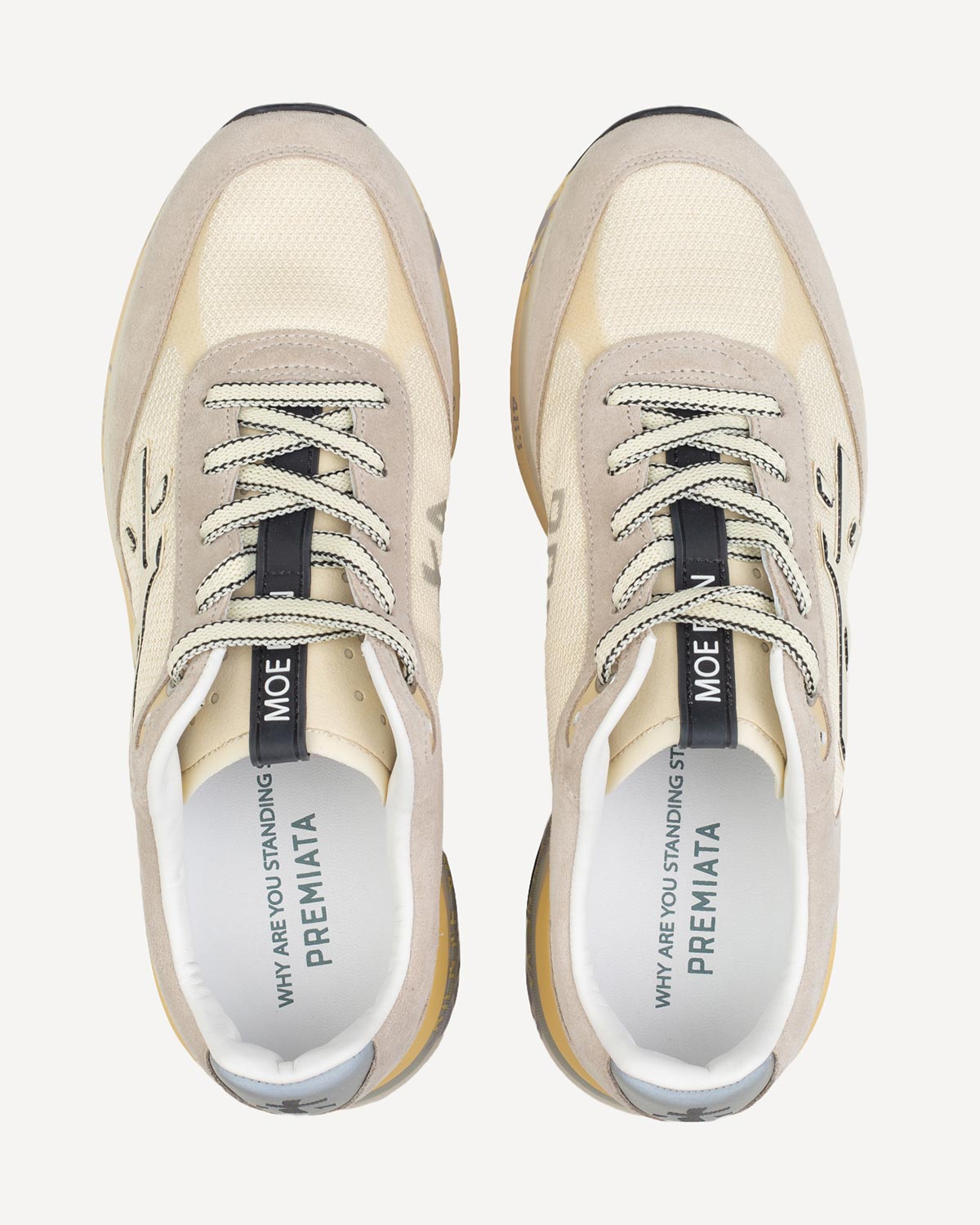 Άνδρας - Sneakers - Premiata Μπεζ-Γκρι