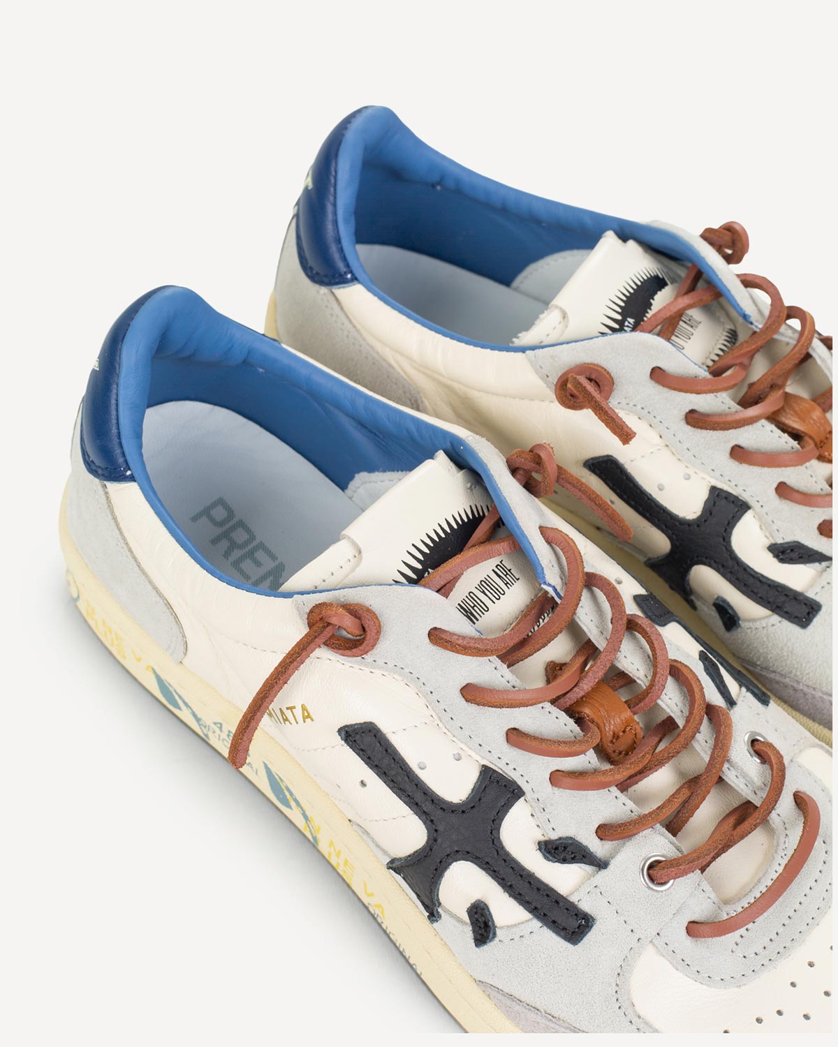 Άνδρας - Sneakers - Premiata Off White-Γκρι