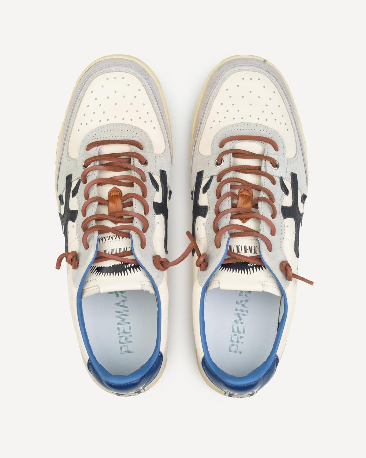 Άνδρας - Sneakers - Premiata Off White-Γκρι
