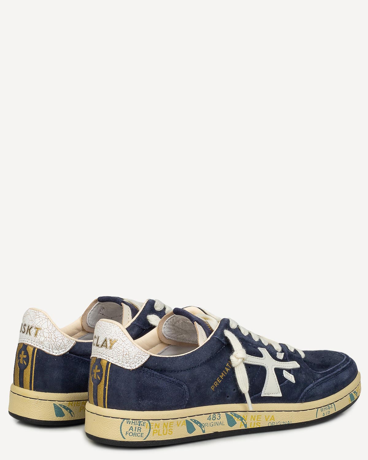 Άνδρας - Sneakers - Premiata Μπλε Σκούρο