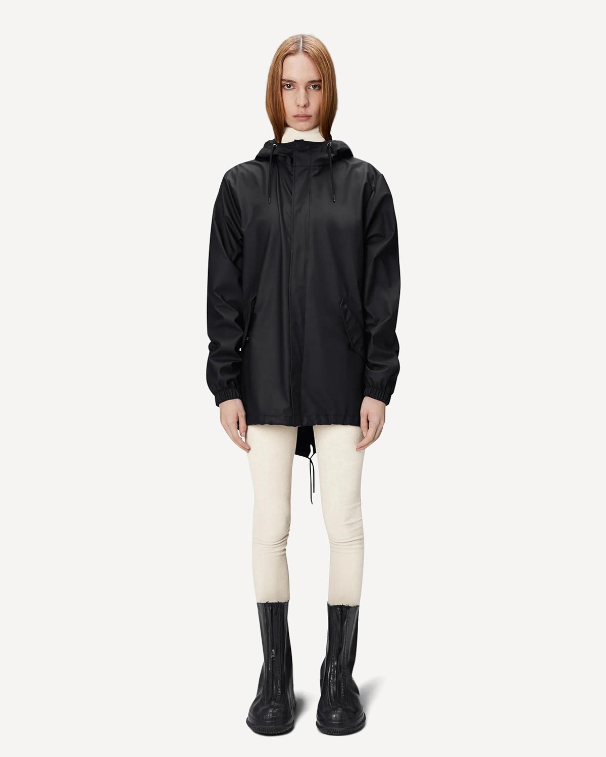 Άνδρας - Παλτό - Μπουφάν - Rains Μαύρο