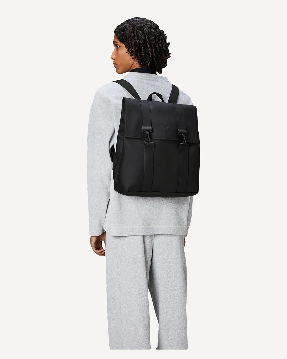 Άνδρας - Σακίδια Πλάτης - Rains Μαύρο