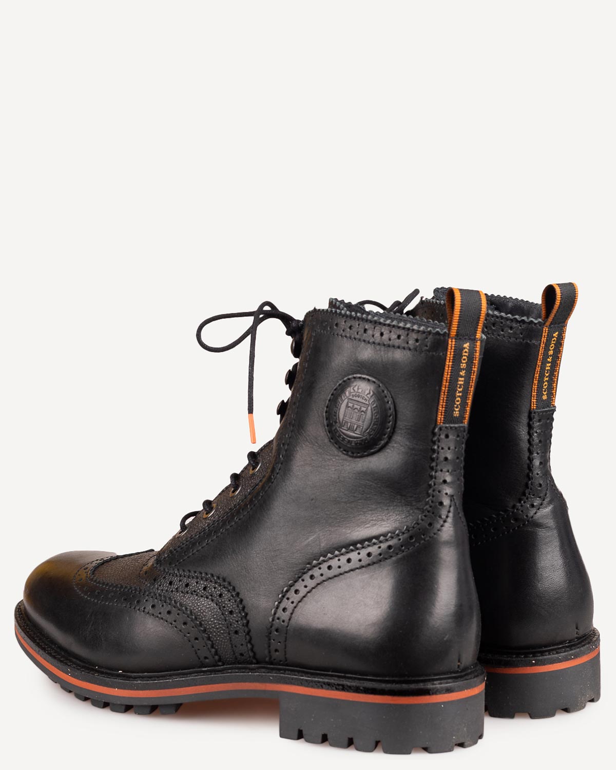 Άνδρας - Μπότες - Μποτάκια - Scotch and Soda Μαύρο