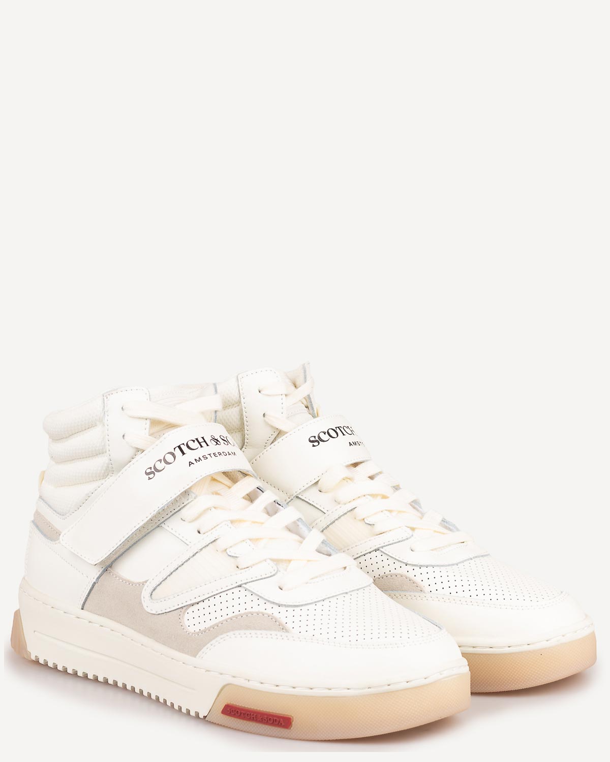 Άνδρας - Sneakers - Scotch and Soda Λευκό