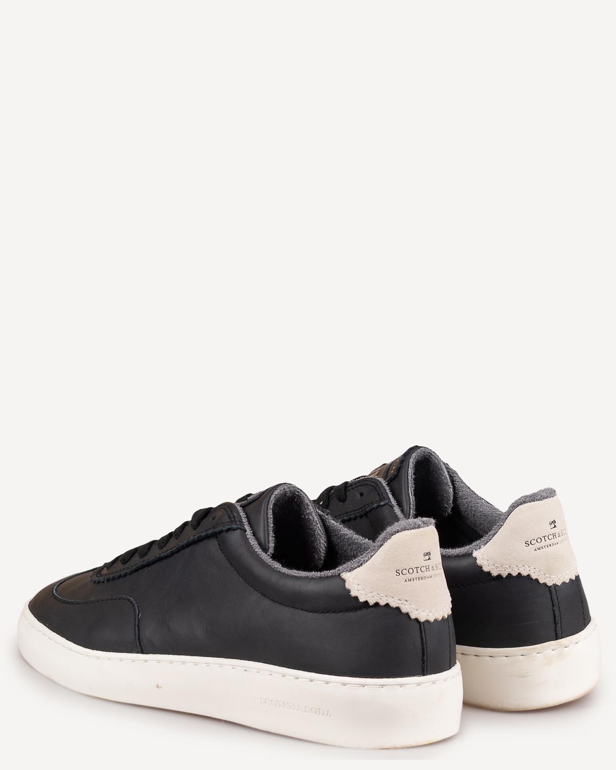 Άνδρας - Sneakers - Scotch and Soda Μαύρο