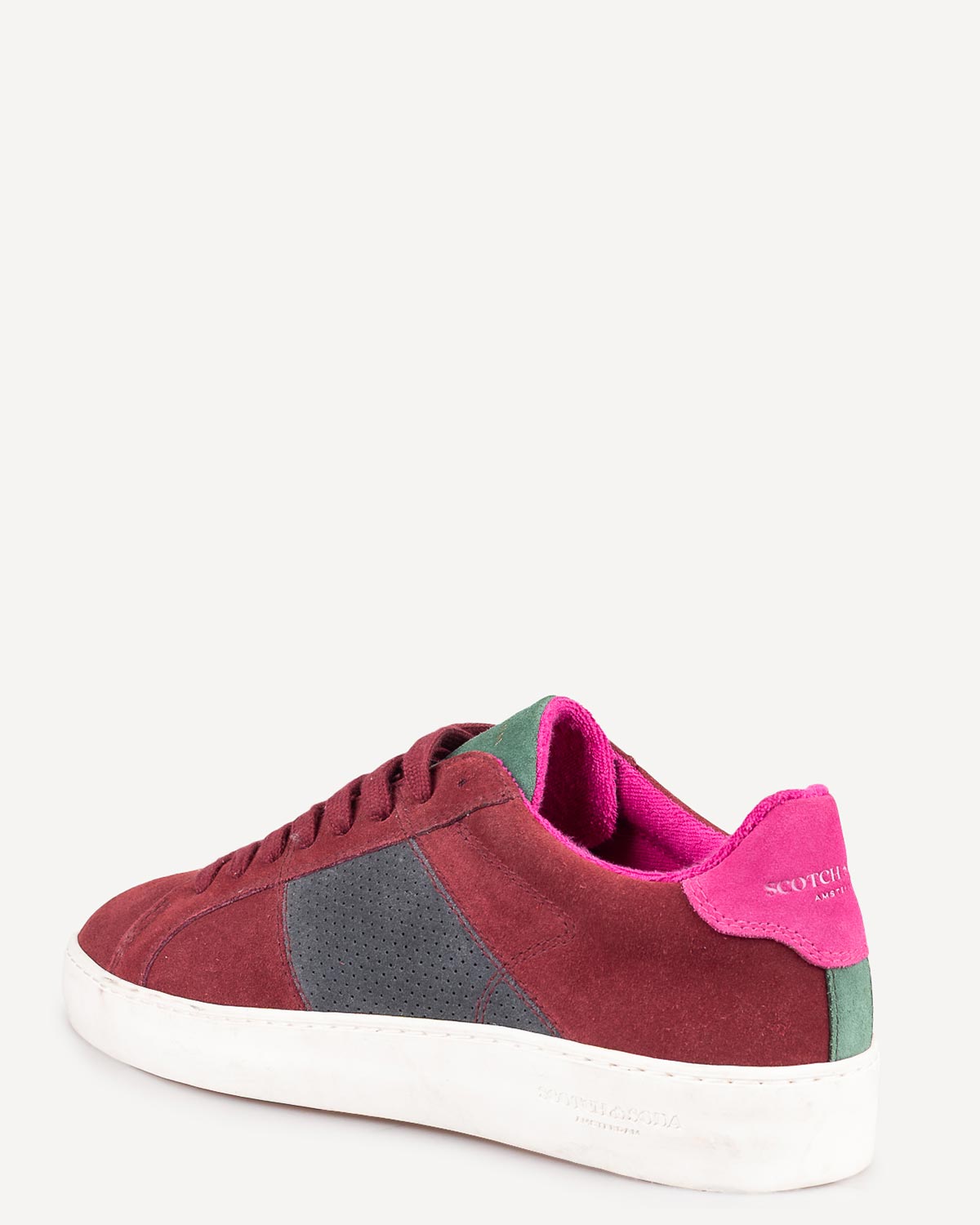 Άνδρας - Sneakers - Scotch and Soda Μπορντώ