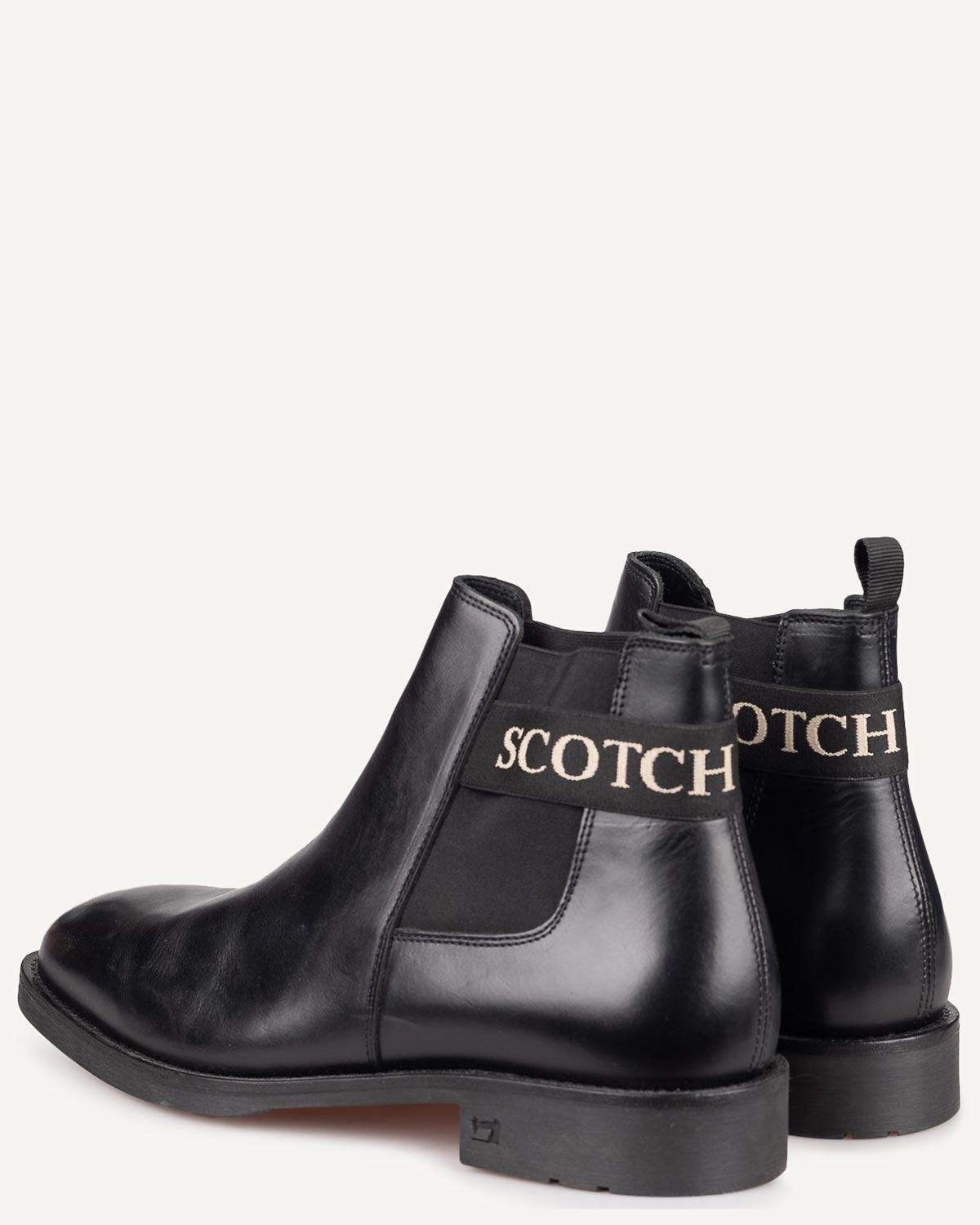 Άνδρας - Μπότες - Μποτάκια - Scotch and Soda Μαύρο