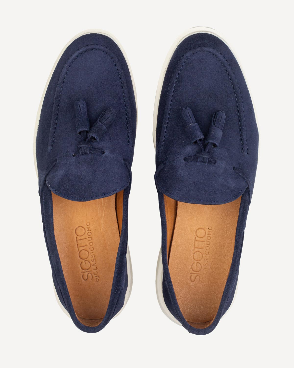 Άνδρας - Μοκασίνια - Sigotto Μπλε