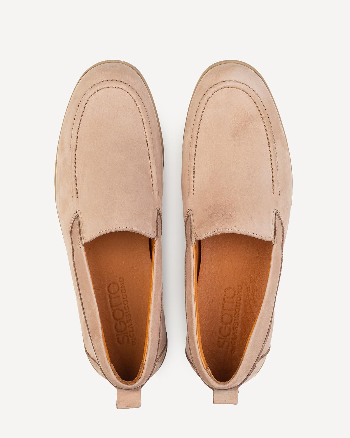 Άνδρας - Μοκασίνια - Sigotto Μπεζ