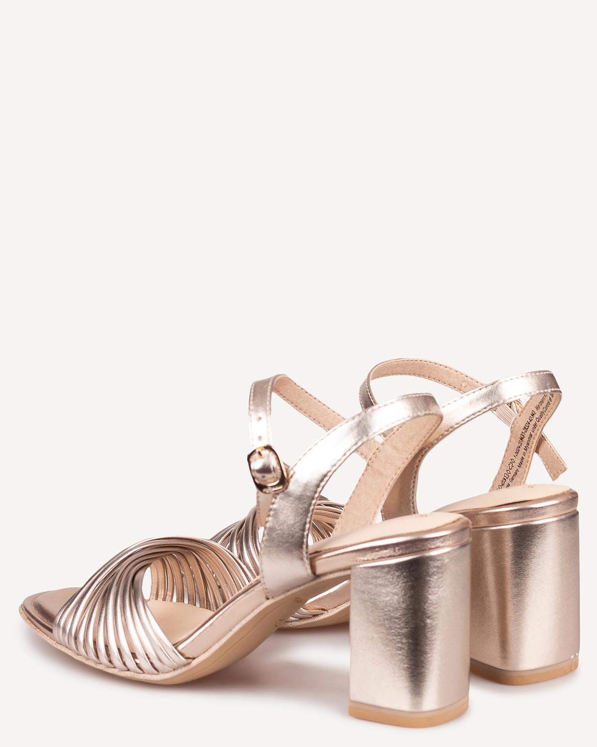 Γυναίκα - Πέδιλα-Σανδάλια - Tamaris Ρόζ-Χρυσό