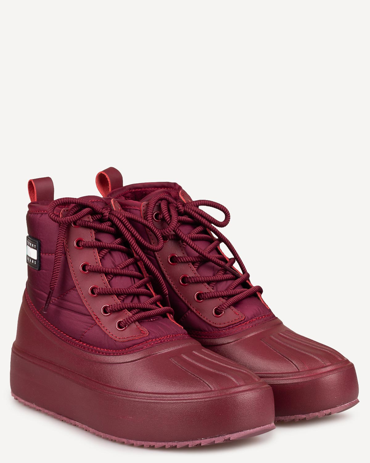 Γυναίκα - Μπότες - Μποτάκια - Tommy Hilfiger Μπορντώ