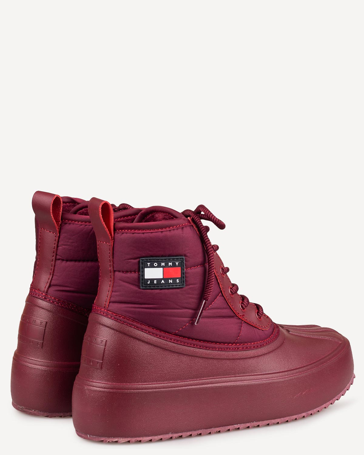 Γυναίκα - Μπότες - Μποτάκια - Tommy Hilfiger Μπορντώ