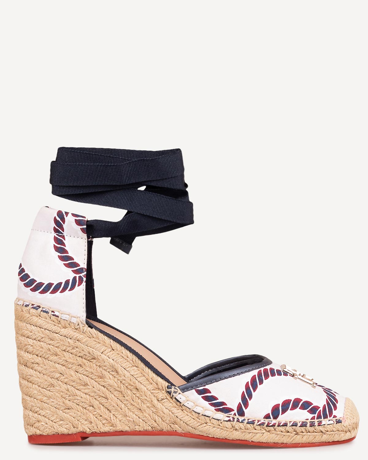 Γυναίκα - Πλατφόρμες-Flatforms - Tommy Hilfiger Λευκό-Μπλε