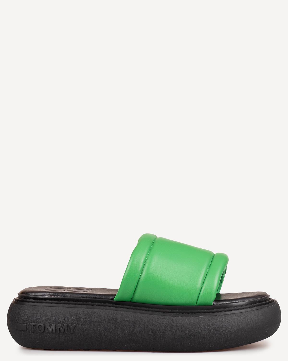 Γυναίκα - Πλατφόρμες-Flatforms - Tommy Hilfiger Μαύρο-Πράσινο