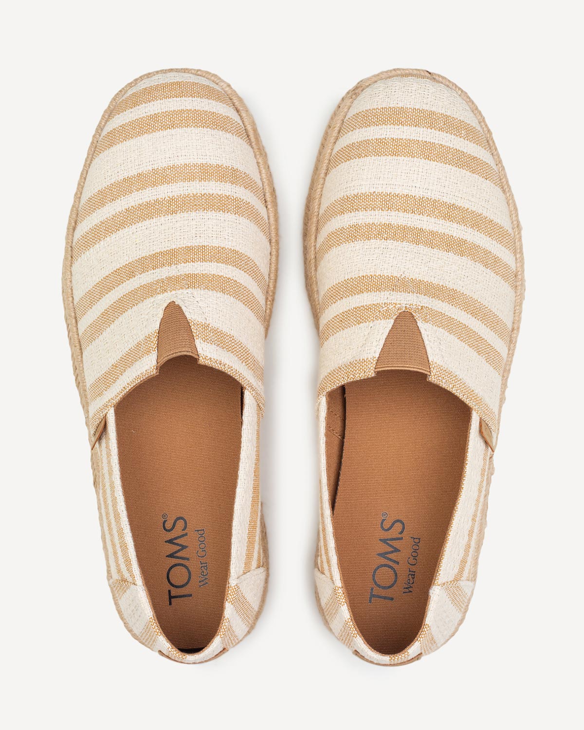 Άνδρας - Εσπαντρίγιες - Toms Natural-Λευκό