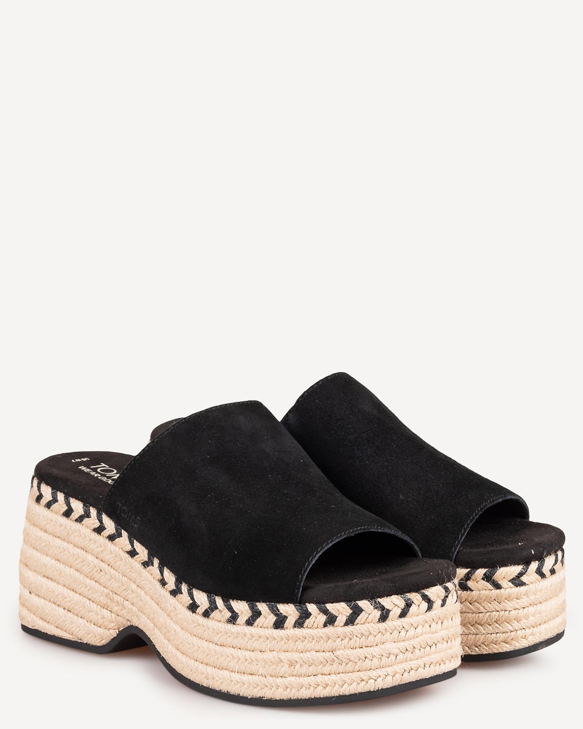 Γυναίκα - Πλατφόρμες-Flatforms - Toms Μαύρο