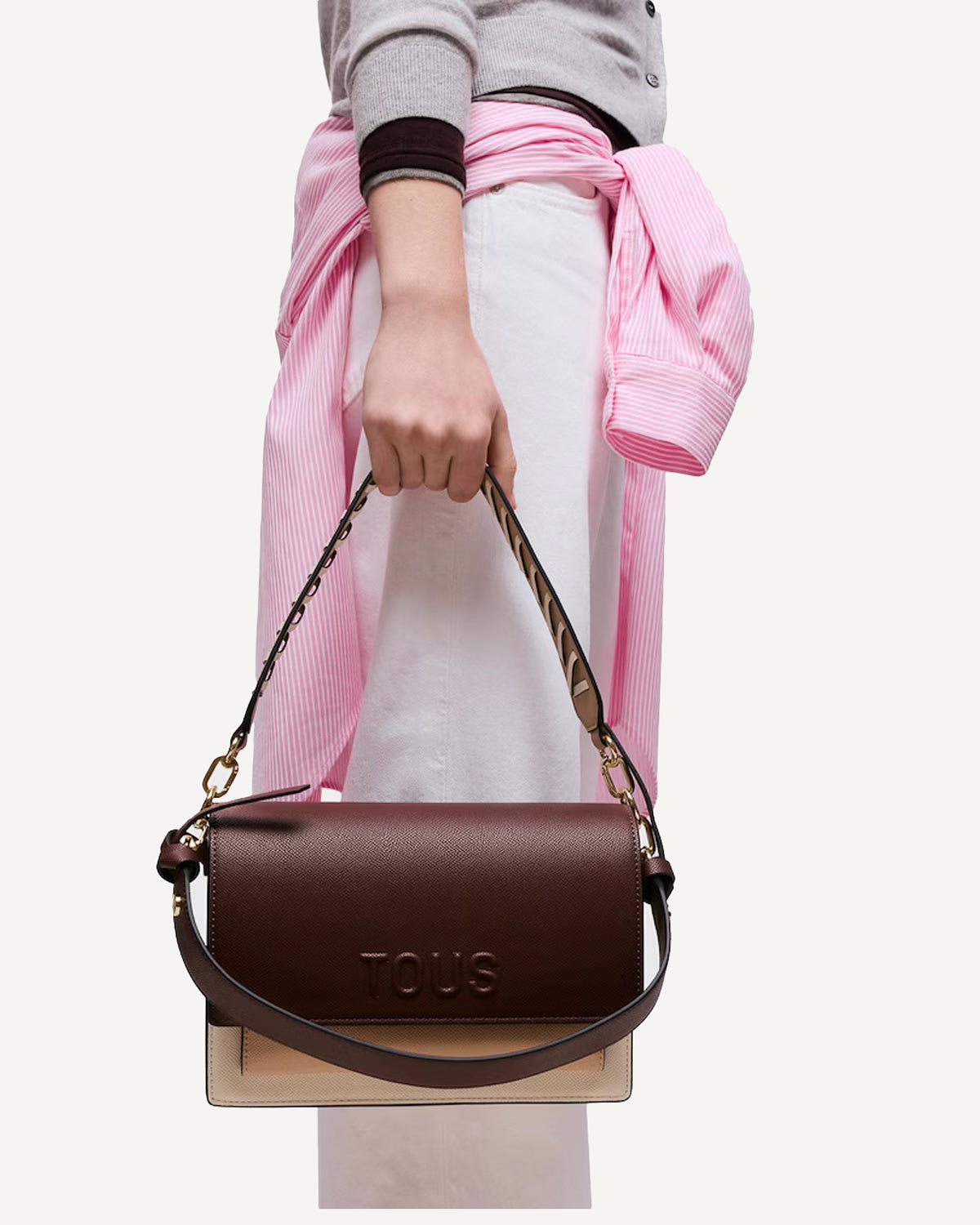 Γυναίκα - Shoulder Bags - Tous Μπεζ-Καφέ