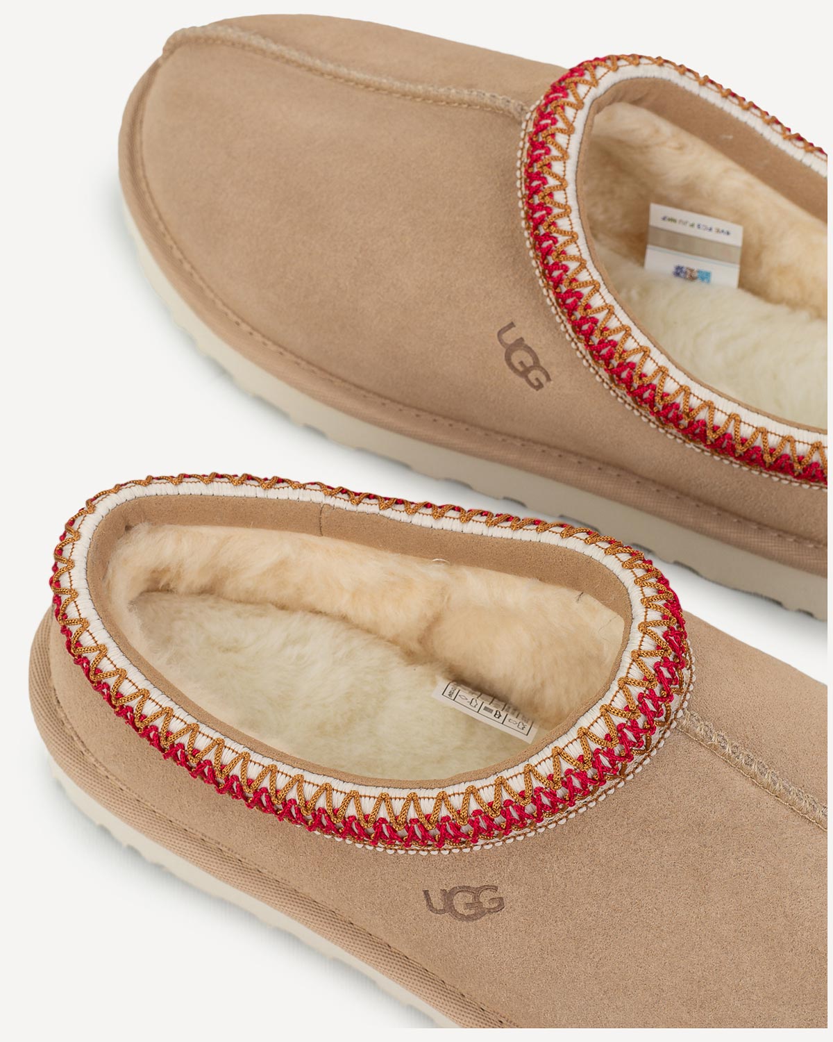 Γυναίκα - Πλατφόρμες-Flatforms - UGG Sand/Dark Cherry