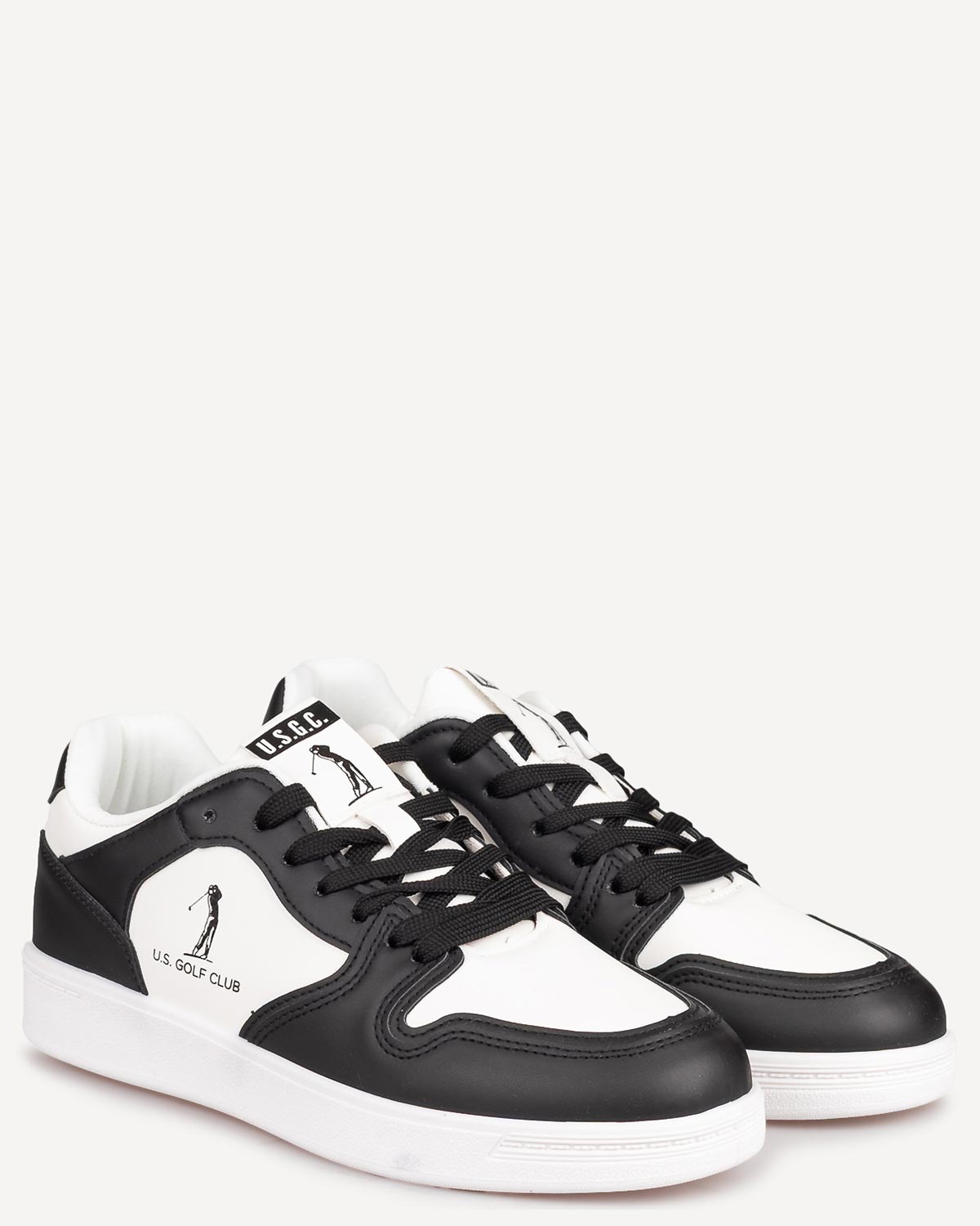 Άνδρας - Sneakers - U.S. Golf Club Λευκό-Μαύρο