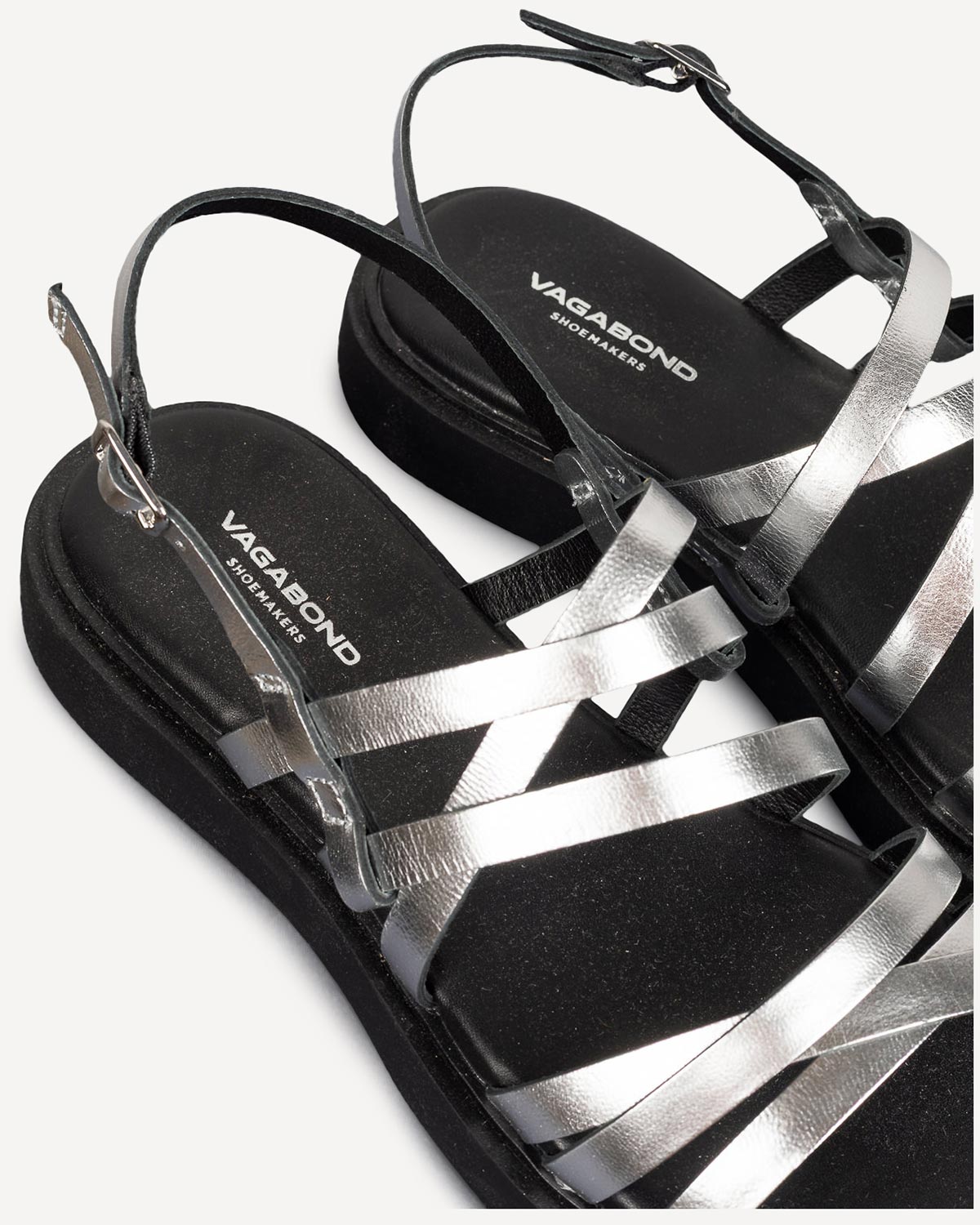 Γυναίκα - Πέδιλα-Σανδάλια - Vagabond Ασημί