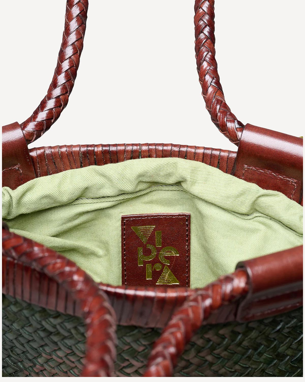 Γυναίκα - Shoulder Bags - Vipera Πράσινο-Καφέ