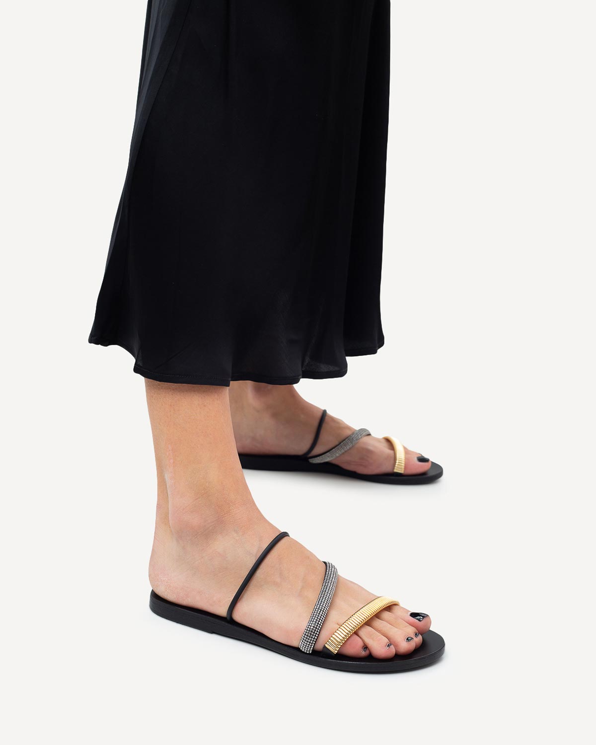 Γυναίκα - Πέδιλα-Σανδάλια - Ancient Greek Sandals Μαύρο