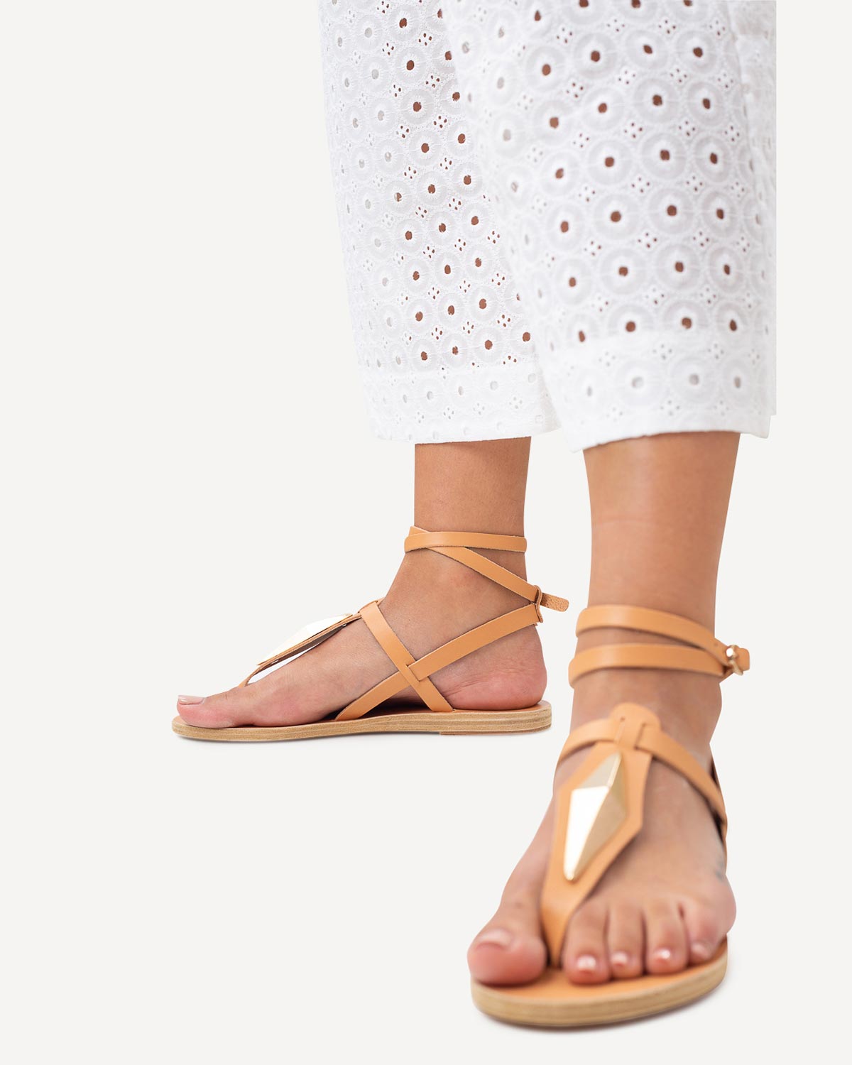 Γυναίκα - Πέδιλα-Σανδάλια - Ancient Greek Sandals Natural