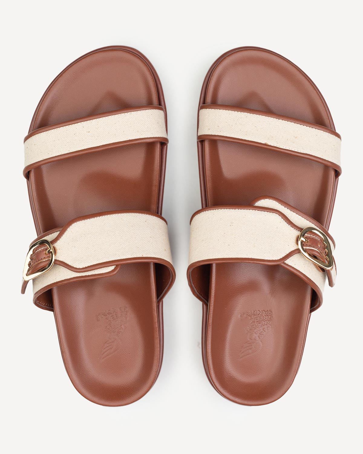 Γυναίκα - Πλατφόρμες-Flatforms - Ancient Greek Sandals Natural