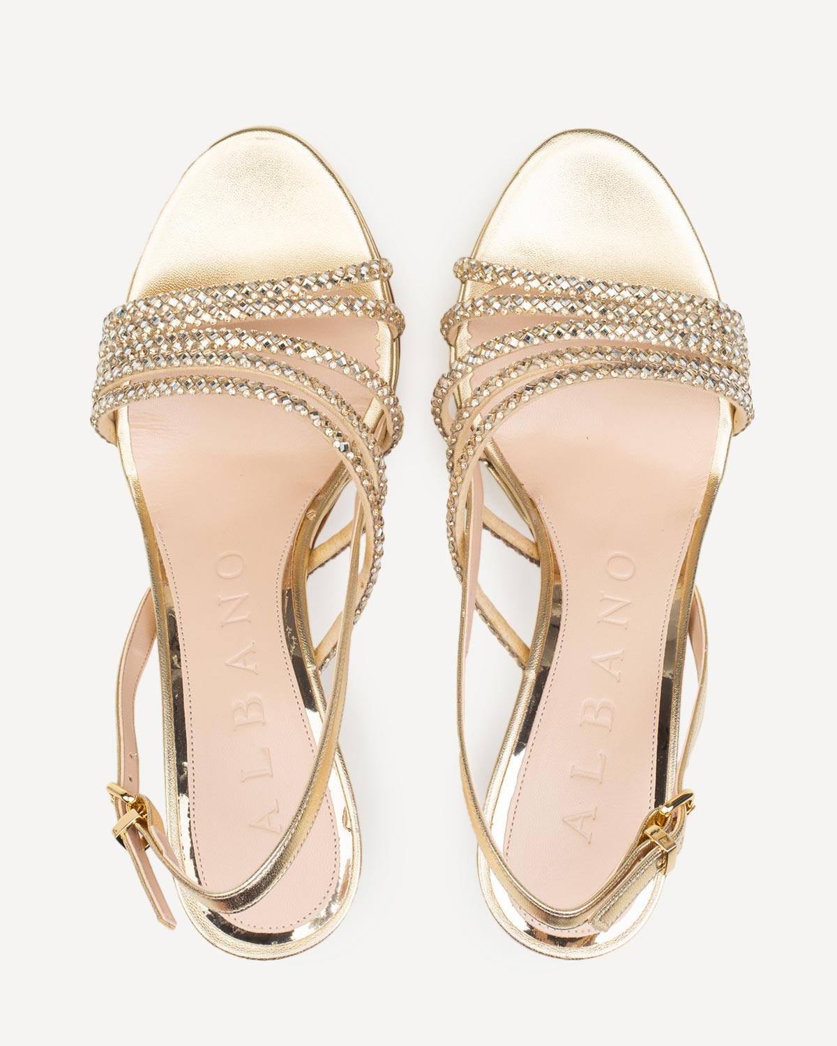 Γυναίκα - Πέδιλα-Σανδάλια - Albano Χρυσό